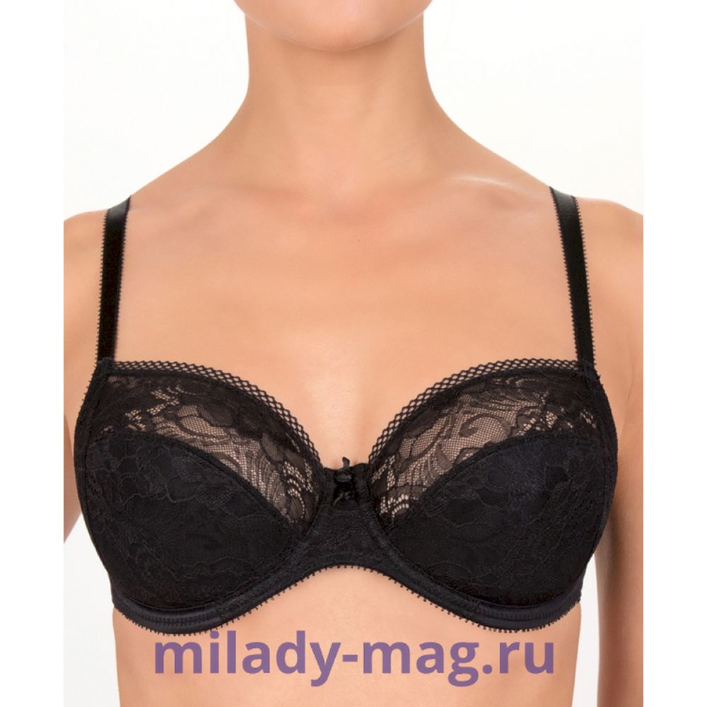 Бюстгальтер Felina Conturelle 805822 Secret Garden, черный  в Салоне женского белья "Миледи"